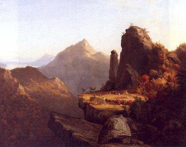 Thomas Cole Scene from The Last of the Mohicans